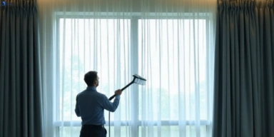 Commercial curtain steam cleaning service willoughby-nsw hotels offices